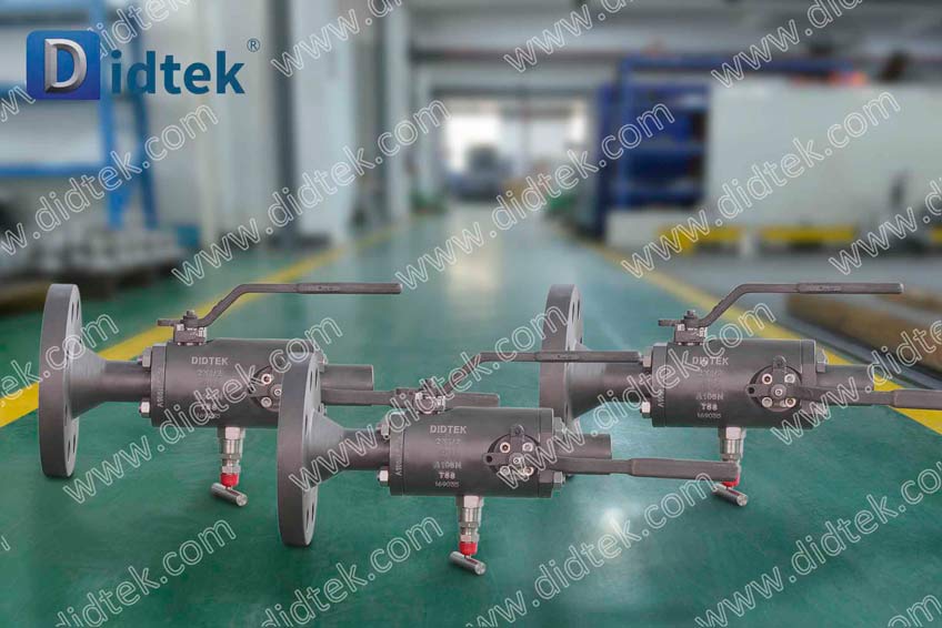 Didtek 2''300LB A105N Integral Double Block&Bleed Ball Valve