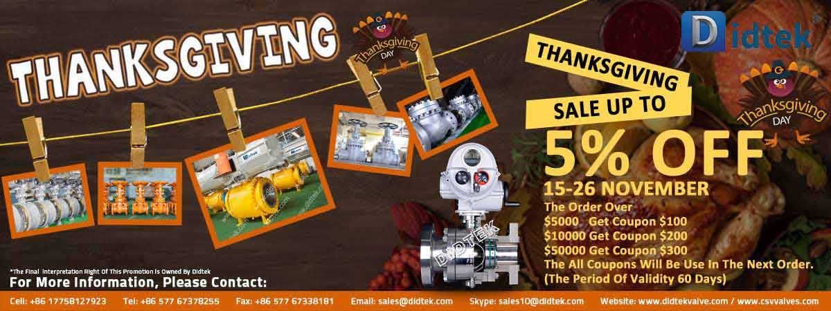 Didtek Thanksgiving Promotion 2020